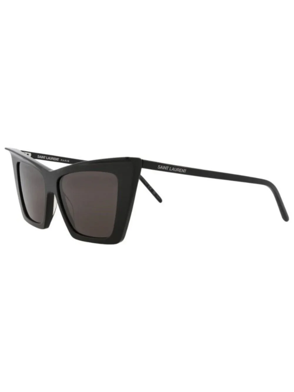 New Saint Laurent Womens Cat Eye Black Black Black Fashion Designer Sunglasses
